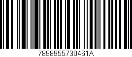 Código de barras (EAN, GTIN, SKU, ISBN): '7898955730461A'