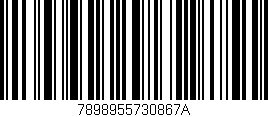 Código de barras (EAN, GTIN, SKU, ISBN): '7898955730867A'