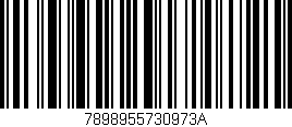 Código de barras (EAN, GTIN, SKU, ISBN): '7898955730973A'