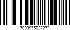 Código de barras (EAN, GTIN, SKU, ISBN): '7898955827277'