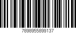 Código de barras (EAN, GTIN, SKU, ISBN): '7898955899137'