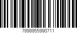 Código de barras (EAN, GTIN, SKU, ISBN): '7898955990711'
