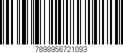 Código de barras (EAN, GTIN, SKU, ISBN): '7898956721093'