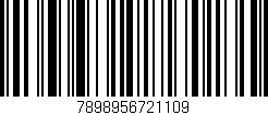 Código de barras (EAN, GTIN, SKU, ISBN): '7898956721109'