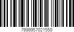 Código de barras (EAN, GTIN, SKU, ISBN): '7898957021550'