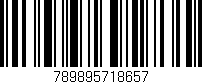 Código de barras (EAN, GTIN, SKU, ISBN): '789895718657'