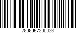 Código de barras (EAN, GTIN, SKU, ISBN): '7898957390038'