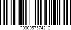 Código de barras (EAN, GTIN, SKU, ISBN): '7898957674213'