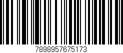 Código de barras (EAN, GTIN, SKU, ISBN): '7898957675173'