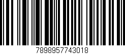 Código de barras (EAN, GTIN, SKU, ISBN): '7898957743018'