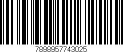 Código de barras (EAN, GTIN, SKU, ISBN): '7898957743025'