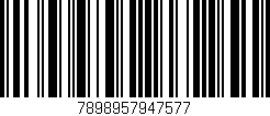 Código de barras (EAN, GTIN, SKU, ISBN): '7898957947577'