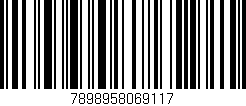Código de barras (EAN, GTIN, SKU, ISBN): '7898958069117'