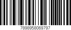 Código de barras (EAN, GTIN, SKU, ISBN): '7898958069797'