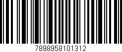 Código de barras (EAN, GTIN, SKU, ISBN): '7898958101312'