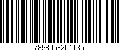 Código de barras (EAN, GTIN, SKU, ISBN): '7898958201135'