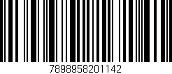 Código de barras (EAN, GTIN, SKU, ISBN): '7898958201142'