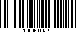Código de barras (EAN, GTIN, SKU, ISBN): '7898958432232'
