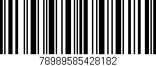 Código de barras (EAN, GTIN, SKU, ISBN): '78989585428182'