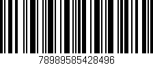 Código de barras (EAN, GTIN, SKU, ISBN): '78989585428496'