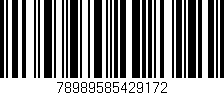 Código de barras (EAN, GTIN, SKU, ISBN): '78989585429172'