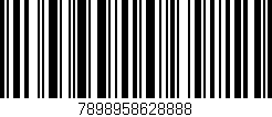 Código de barras (EAN, GTIN, SKU, ISBN): '7898958628888'