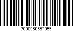 Código de barras (EAN, GTIN, SKU, ISBN): '7898958657055'