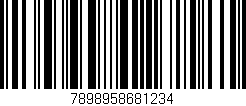 Código de barras (EAN, GTIN, SKU, ISBN): '7898958681234'
