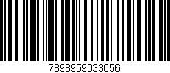 Código de barras (EAN, GTIN, SKU, ISBN): '7898959033056'