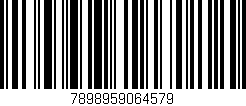 Código de barras (EAN, GTIN, SKU, ISBN): '7898959064579'