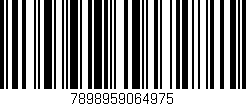 Código de barras (EAN, GTIN, SKU, ISBN): '7898959064975'