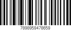 Código de barras (EAN, GTIN, SKU, ISBN): '7898959478659'