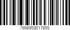 Código de barras (EAN, GTIN, SKU, ISBN): '7898959517655'