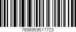Código de barras (EAN, GTIN, SKU, ISBN): '7898959517723'