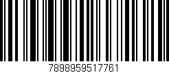 Código de barras (EAN, GTIN, SKU, ISBN): '7898959517761'