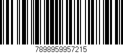 Código de barras (EAN, GTIN, SKU, ISBN): '7898959957215'