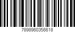 Código de barras (EAN, GTIN, SKU, ISBN): '7898960356618'