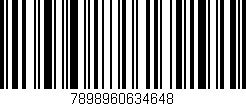 Código de barras (EAN, GTIN, SKU, ISBN): '7898960634648'