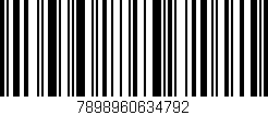 Código de barras (EAN, GTIN, SKU, ISBN): '7898960634792'