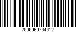 Código de barras (EAN, GTIN, SKU, ISBN): '7898960784312'