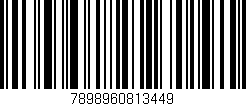 Código de barras (EAN, GTIN, SKU, ISBN): '7898960813449'
