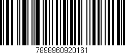 Código de barras (EAN, GTIN, SKU, ISBN): '7898960920161'