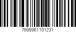 Código de barras (EAN, GTIN, SKU, ISBN): '7898961101231'