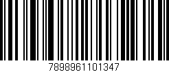 Código de barras (EAN, GTIN, SKU, ISBN): '7898961101347'