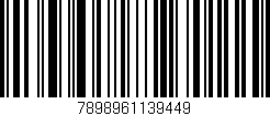 Código de barras (EAN, GTIN, SKU, ISBN): '7898961139449'