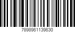 Código de barras (EAN, GTIN, SKU, ISBN): '7898961139630'