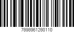 Código de barras (EAN, GTIN, SKU, ISBN): '7898961280110'