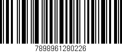 Código de barras (EAN, GTIN, SKU, ISBN): '7898961280226'
