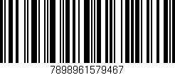 Código de barras (EAN, GTIN, SKU, ISBN): '7898961579467'