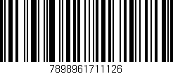 Código de barras (EAN, GTIN, SKU, ISBN): '7898961711126'